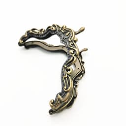 1/5pcs 12.5CM Antique Bronze Silver Retro Handle Metal Purse Frame Kiss Clasp For Handbag DIY Bag Accessories Wholesale