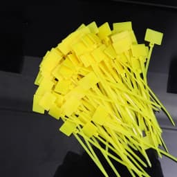 500-100Pcs Cable Labels Tags Nylon Cable Tie Tag for Cable Management Colorful Waterproof Loop Ties Markers Tag Self-locking Zip