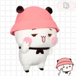 New Bubu And Dudu Panda Plush Cute Cartoon Panda Bear Doll Kawaii Stuffed Soft Pillow Toy Y2k Room Decor Gifts