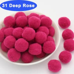 30-300Pcs Soft Pom Poms Fluffy Balls Pompon Mixed 40Colors Pompom Fur Ball for Kids DIY Craft Wedding Decor 8/10/15/20/25/30mm
