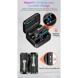 2.4GHz Mini Wireless Guitar System Rechargeable Audio Wireless Guitar Transmitter Receiver for Guitar Bass Electric Instruments