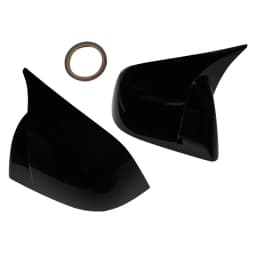 For Tesla Model Y 2019-2023 Rearview Mirror Cover ABS+Carbon Fiber Reversing Mirror Cover Car Modification Accessories