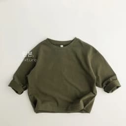 Autumn New Solid Color Children's Cotton T-shirt Long Sleeved Boys and Girls Top Fashion Children's Wear Baby T-shirt