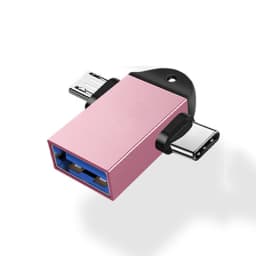 For Android Type-C 2-in-1 OTG Adapter Otg Type C Cable For Xiaomi Tablet Hard Disk Drive Flash Disk USB Mouse Converters