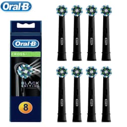 Original Oral B EB50 Brush Heads Cross Action 16 Degree Angle Spare Dental Nozzles for Electric Toothbrush D12/D16/DB4010/DB4510