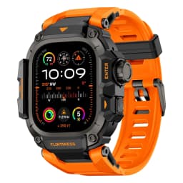 Rugged Band with Case for Apple Watch 49mm 46mm 44mm 45mm, Shockproof Bumper Strap for iWatch SE Ultra/3/2 Series 11 10 9 8 7 6