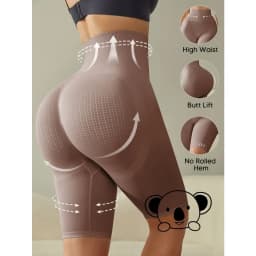 Women Seamless Butt Lifting Tummy Control Breathable Shapewear Postpartum Recovery Body Shaper Suspender Pants High Waist