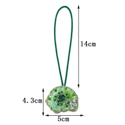3D Beaded Patch Sequin Rhinestones Pearl Conch Cloth Patch Pendant Lanyard Decorative DIY for Bag Keychain Beading Applique