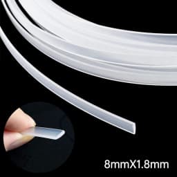 5Meters Meetee Clear Plastic Corset Ribbon Webbing Boning Bra Side Tape Wedding Dress Support Sewing Clothing DIY Accessories
