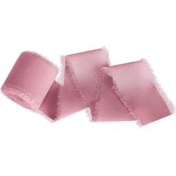 5 Meters Hand Torn Edge Chiffon Ribbon Wedding Hold Flower Tassel Ribbon Bow Decoration Snow Silk Fabric Strip
