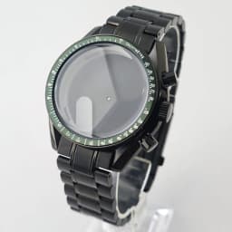 39.7mm Case Watches Metal Case Fits VK63 Movement Accessories Sapphire Glass Equipped With Bezel And Strap VK63 Dial