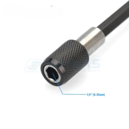 1/4" Hex Shank Magnetic Quick Change Screwdriver Bits Holder Adaptor 60mm