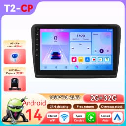 Car radio For Skoda Superb 2 2008 - 2015 Carplay Android Auto multimedia Video player GPS navi Stereo 360 CAM RDS BT 2DIN Screen