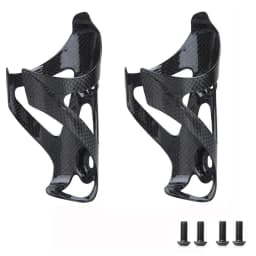 Full Carbon Fiber Bicycle Ultralight Water Bottle Cage, Carbon Bottle Holder Anti-Slip for MTB Road Bike Cycle Equipment