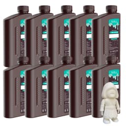 SUNLU 10KG ABS-Like/ Standard / Water-Wash/PA-Like/ 14K High Precision Resin 405nm Rapid UV-Curing Photopolymer Resin 1KG/Bottle