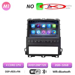 Android 16 Auto Car Radio For Toyota Land Cruiser Prado 120 For Lexus GX470 GX 470 J120 2002 -2009 Carplay BT Multimedia Player
