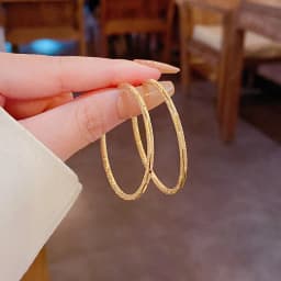 2022 New Trendy Simple Multiple Hoop Earrings For Woman Girls Geometric Irregular Fashion Earrings Party Jewelry
