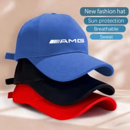 Car Baseball Cap Hip Hop Hat Unisex Style Adjustable Dad Hat For Mercedes Benz Amg W203 W204 W205 W211 W463 W210 Car Accessories