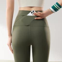 BIVIGAOS Spring Summer Thin Back Waist Pocket Sharkskin Leggings Women High Waist Slim Tight Sexy Sports Fitness Yoga Leggings
