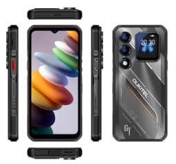 Oukitel WP66 Ultra-slim Rugged Smartphone, Dual Screen with Auxiliary Secondary Display, 36GB(12+24) RAM+512GB ROM, Dimensity 7000 5G Chipset, 6.6" FHD+ 120Hz Screen, 11000mAh Big Battery, 100MP Main Camera, 33W Fast Charging