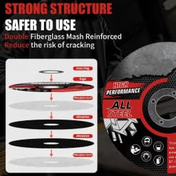 5pcs 3" Metal Cutting Disc Carbide Circular Saw Blade Wood Cutting Dics Stone Cutting Disc Glass Cutting Disc For Angle Grinder