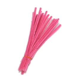 50pcs 30cm Colorful Chenille Stems Pipe Cleaners Plush Stem Wired Sticks Twist Stick Strip DIY Christmas Craft Jewelry Making