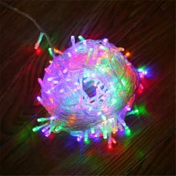 String Light 100LED 10M Christmas/Wedding/Party Decoration Lights Garland AC 110V 220V Outdoor Waterproof LED Lamp 9 Colors LED