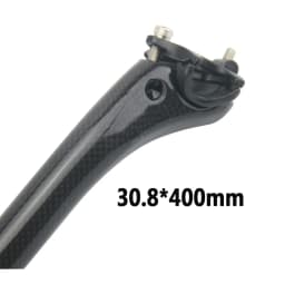 No Logo Carbon MTB Seatpost Bicycle Seat Post Offset 25mm Road Bike Seatpost 25.4/27.2/30.8/31.6mm Mountain Bike Seat Tube