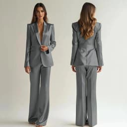 Luxury High Quality Women's Suit One Button 2 Piece Jacket Pants Female Clothing Slim Fit Smart Office Banquet Lady Blazer Set
