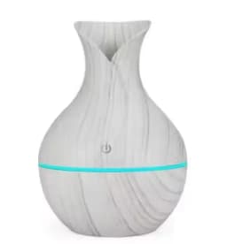 Humidifier Electric Air Aroma Diffuser Wood Ultrasonic Air Humidifier Essential Oil Aromatherapy Cool Mist Maker for Bedroom