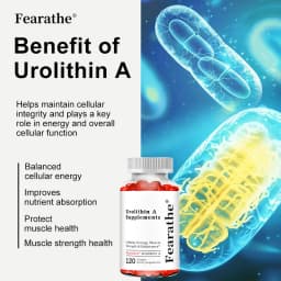 Urolithin A Capsules 5000mg, Antioxidant, Supports Cellular Health, Mitochondrial Function, Daily Energy & Healthy Aging