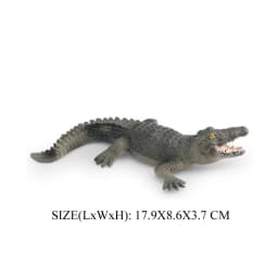 Realistic Plastic Alligator Sarcosuchus Boar Croc Crocodile Wild Animal Model Toy Figurines Party Favors Cake Toppers For Kids