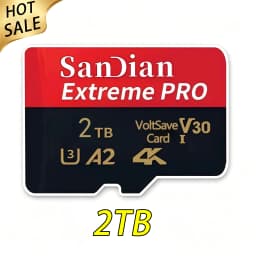 128GB 256GB Original Micro TF/SD Card Class 10 High Speed Memory Card Compatible with Phone, Laptop and PC