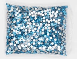 Wholesale Flatback Crystal AB Non Hotfix Rhinestones in Bulk Package SS3-SS20 Clear AB Strass for Nail Art Decoration