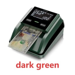 AL-139 Counterfeit Bill Detector with 2.8" Digital Screen, Total Value & Add Function, 4-Way Orientation & Traceable Records Cou