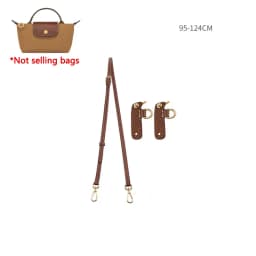 Genuine Leather Shoulder Strap Fit For Longchamp Mini Le Pliage Punch Free Crossbody Bag Strap Accessories