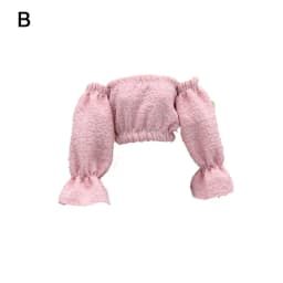 29cm Doll Kawaii Doll Clothes Cute Puff Sleeve T-shirt Skirt Daily Casual Clothing Accessories Girls Gift