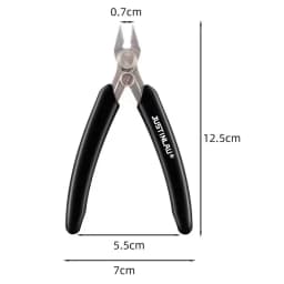 Universal Stainless Steel Pliers DIY Electronic Diagonal Side Cutting Nippers Wire Cable Cutter 3D Printer Parts Hand Tools