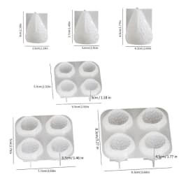 3D Strawberry Aromatherapy Candle Silicone Mold DIY Handmade Romantic Scented for Valentine's Day Party Home Decor Birthday Gift