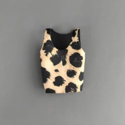 1/6 Miniature Doll Soldier Leopard Print Vest Trendy High Elastic Clothing For 30cm Doll Round Neck T-shirt Hiking Casual Tank