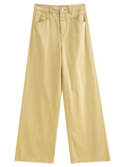 DUSHU 2025 Women's Multi-Color Straight Jeans - Casual Wide Leg Denim Pants Comfort Daily Wear New Arrival