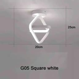 LED 25W Aisle Ceiling Light Modern Home Lighting LED Surface Mounted Bedroom Living Room Corridor Light Staircase Balcony Light