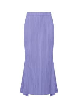 Miyake Pleated Hem Fishtail Flares Skirt