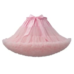 ARBXD Women Tutu Skirt Solid Fluffy Tulle Princess Ball Gown Pettiskirt Ladys Ballet Party Performance Dress for Women's Clothes