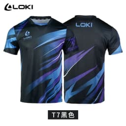 LOKI Table Tennis Jerseys Training T-Shorts New Style Absorb Sweat Comfort Top Quality Ping Pong Shirt Cloth Sport