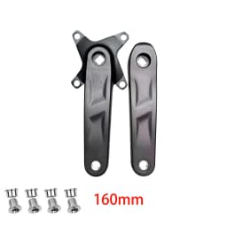 104 BCD MTB Kid Children Mountain Bike Crank Set Single Speed Crankset 127 140 152 160 165 175mm Square Taper 40/42T Chainring
