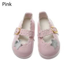 6.5cm Doll Shoes PU Leather Mini Shoes Suit For 16 Inches Doll Clothing Toys Baby Gifts Doll Accessories DIY Cool Girl`s Toy