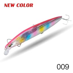 D1 Floating Minnow Fishing Lure Long Casting 120mm/20g 145mm/27g Artificial Hard Baits Wobbler Weight Slider System For Pike