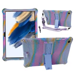 Tablet Cover For Samsung Galaxy Tab A11+A9+11"plus Case SM-X210 X215 X230 A9 8.7 SM-X110/X130 Soft Silicon Kids Stand funda capa