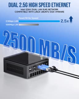 GMKtec K8 Plus Mini PC AMD R7 8845HS 8-core 16-thread DDR5 5600Mhz Pcie 4.0 SSD WIFI6 BT5.2 Win11 Pro Desktop Gaming PC